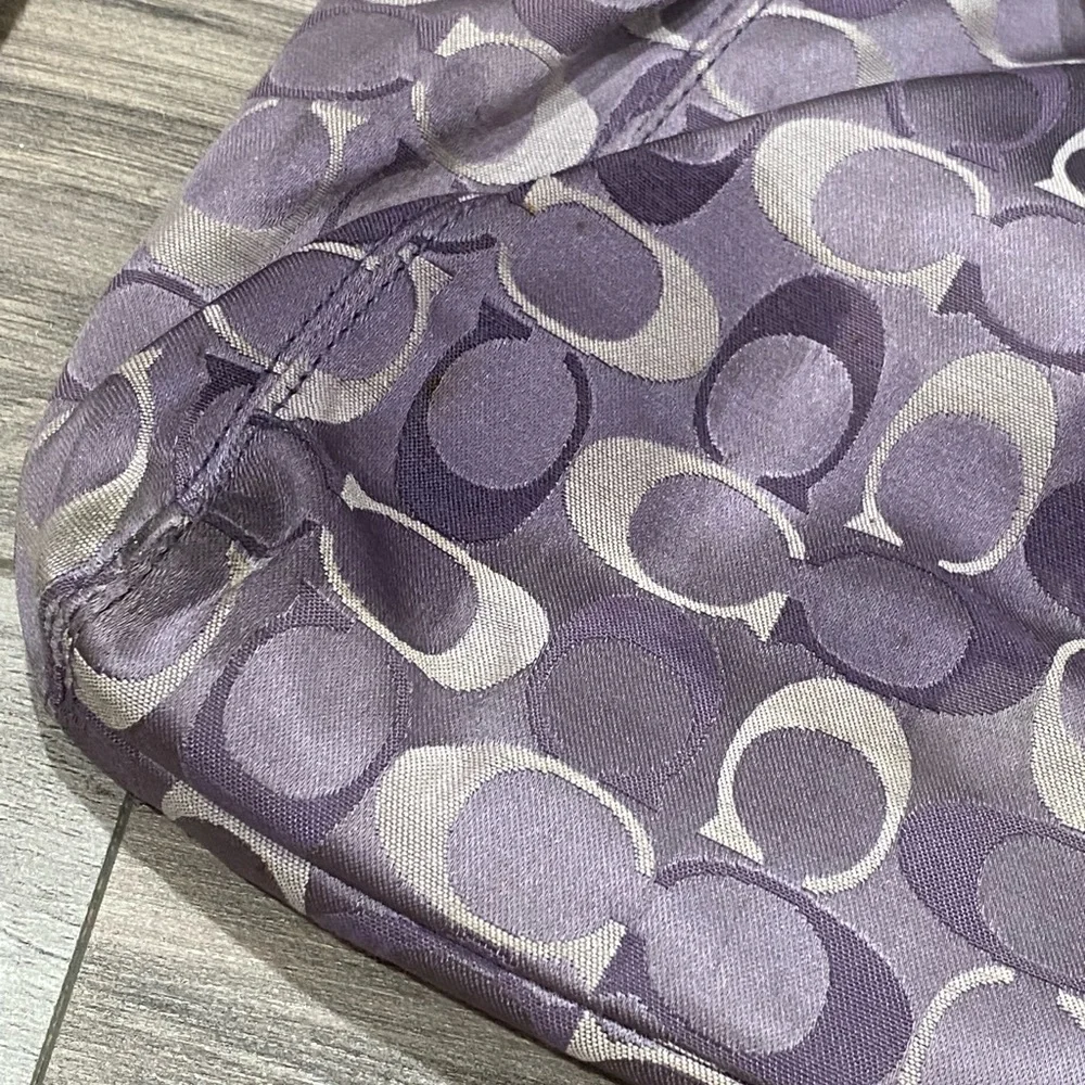 Purple Coach Crossbody - Picture 3 of 9